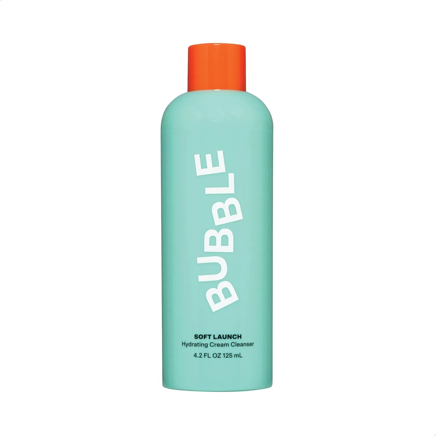 Bubble Skincare Soft Launch Cream Cleanser - Hydrating Facial Cleanser for Dry Skin - Foaming Face Wash Enriched with Avocado Oil to Soothe   Nourish Without Stripping Essential Moisture (4.2 fl oz)