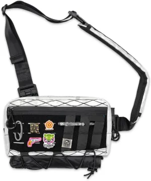 Cache L3 Crossbody Shoulder Bag, Multipurpose Sling Bag, Chest Backpack Casual Shoulder for Daily Carry(White)