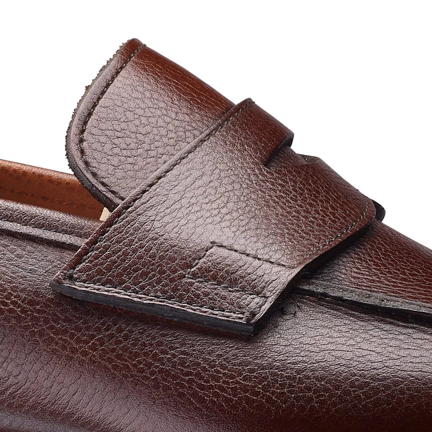 Cadogan Dark Brown Pebble Grain