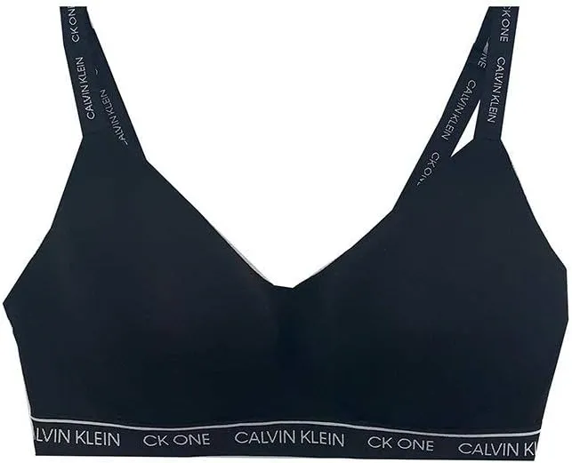 Calvin Klein Women's CK One Cotton Lightly Lined Bralette
