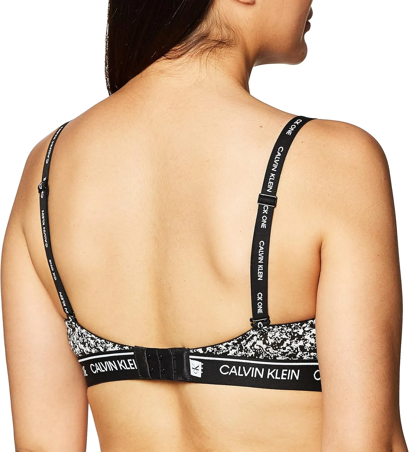 Calvin Klein Women's Ck One Cotton Lightly Lined Triangle Bralette