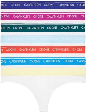 Calvin Klein Women's Ck One Cotton Thong Panty