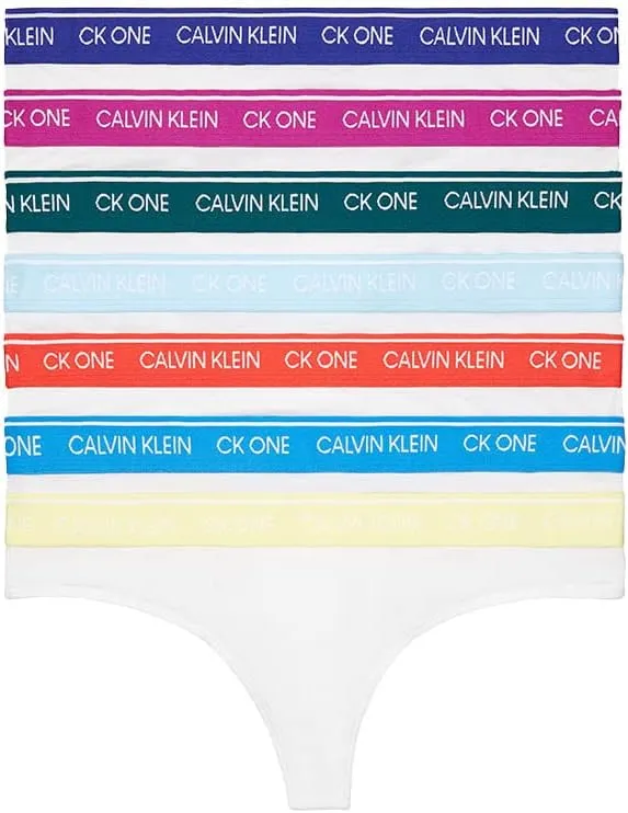 Calvin Klein Women's Ck One Cotton Thong Panty