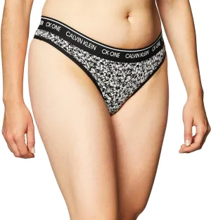 Calvin Klein Women's Ck One Cotton Thong Panty