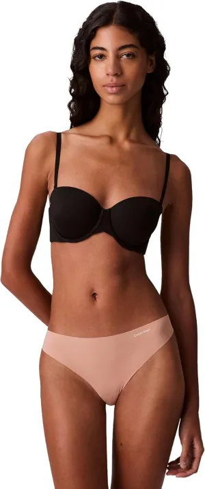 Calvin Klein Women's Invisibles Seamless Thong Panties, 3 Pack