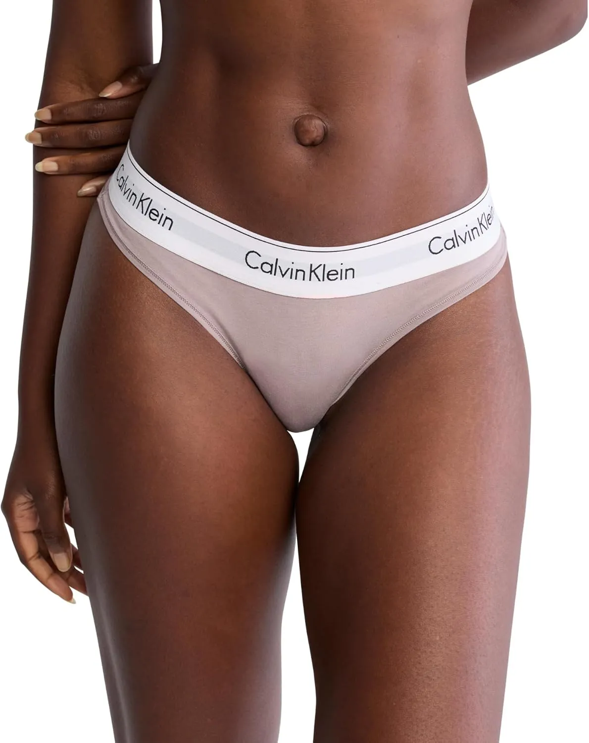 Calvin Klein Women's Modern Cotton Thong-Panty