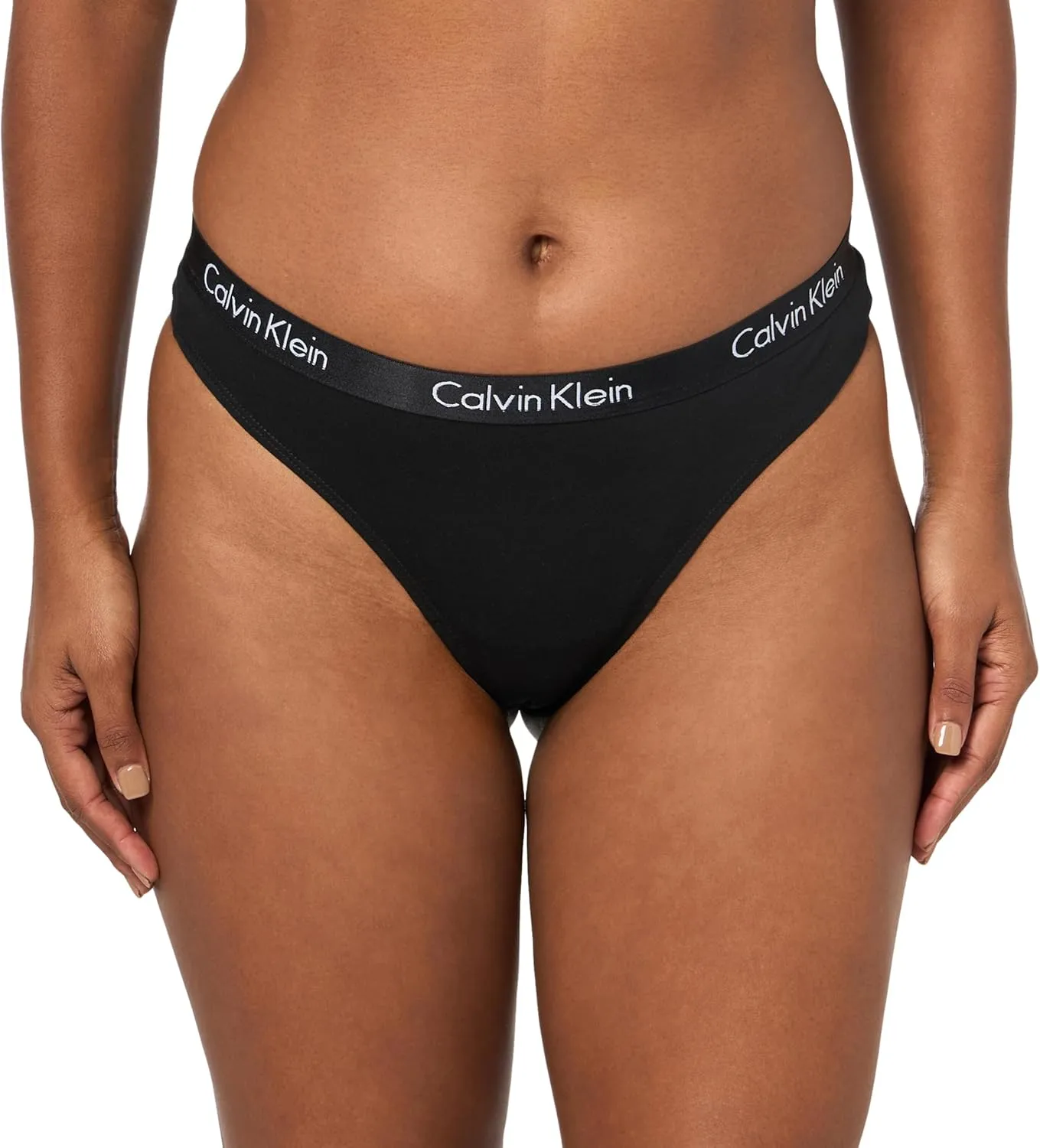 Calvin Klein Women's Motive Cotton Multipack Thong Panty