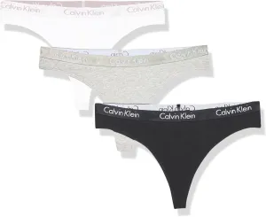 Calvin Klein Women's Motive Cotton Multipack Thong Panty