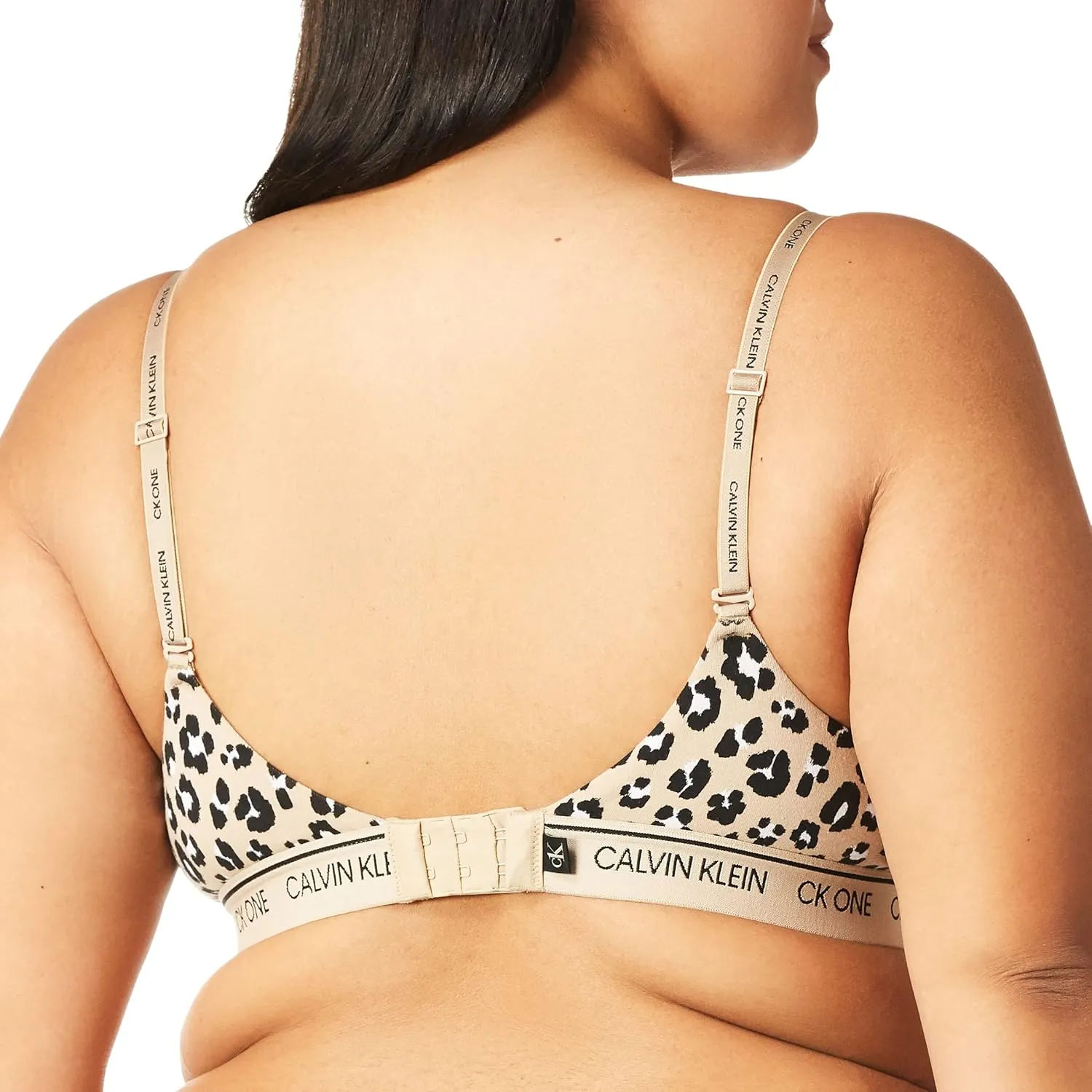 Calvin Klein Women's Pure Ribbed Lightly Lined Bralette