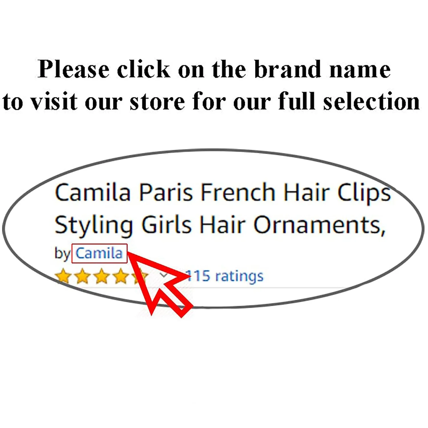 Camila Paris CP3327 French Hair Barrette Clip for Girls, Gold Small Set of 2 Strong Hold Grip Hair Clips for Women, No Slip Rubberized Automatic Clasp Styling Girls Hair Accessories, Made in France