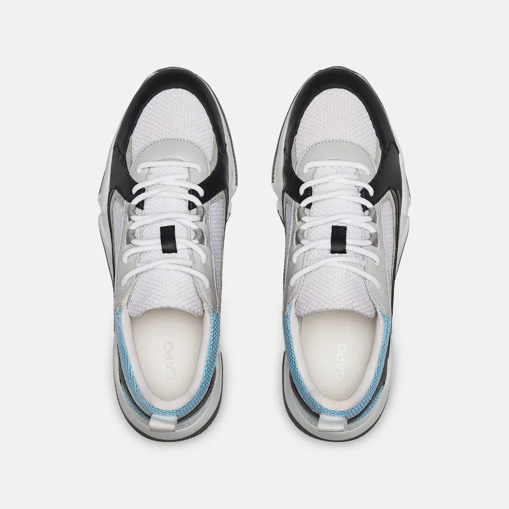 Capo Runner Trainer - Light Blue/White