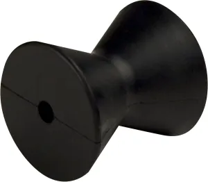CE Smith - 29541 Rubber Bow Roller - 4" Wide - Black