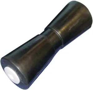 C.H. Yates Rubber 10000 10" Heavy Duty Marine Keel Roller with 5/8" Shaft , Black