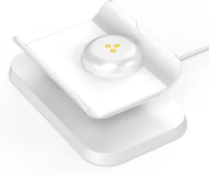 Charging Dock/Base for Meta Portal Go-Rotatable to Adjust The Angle Charging Stand for Facebook Portal Go Smart Video Calling for Office, Home with 45W PD Charging Adapter(White)