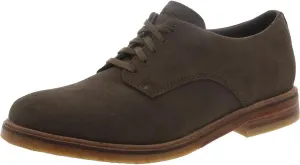 Clarks Mens Clarkdale Walk Suede Lace-Up Oxfords