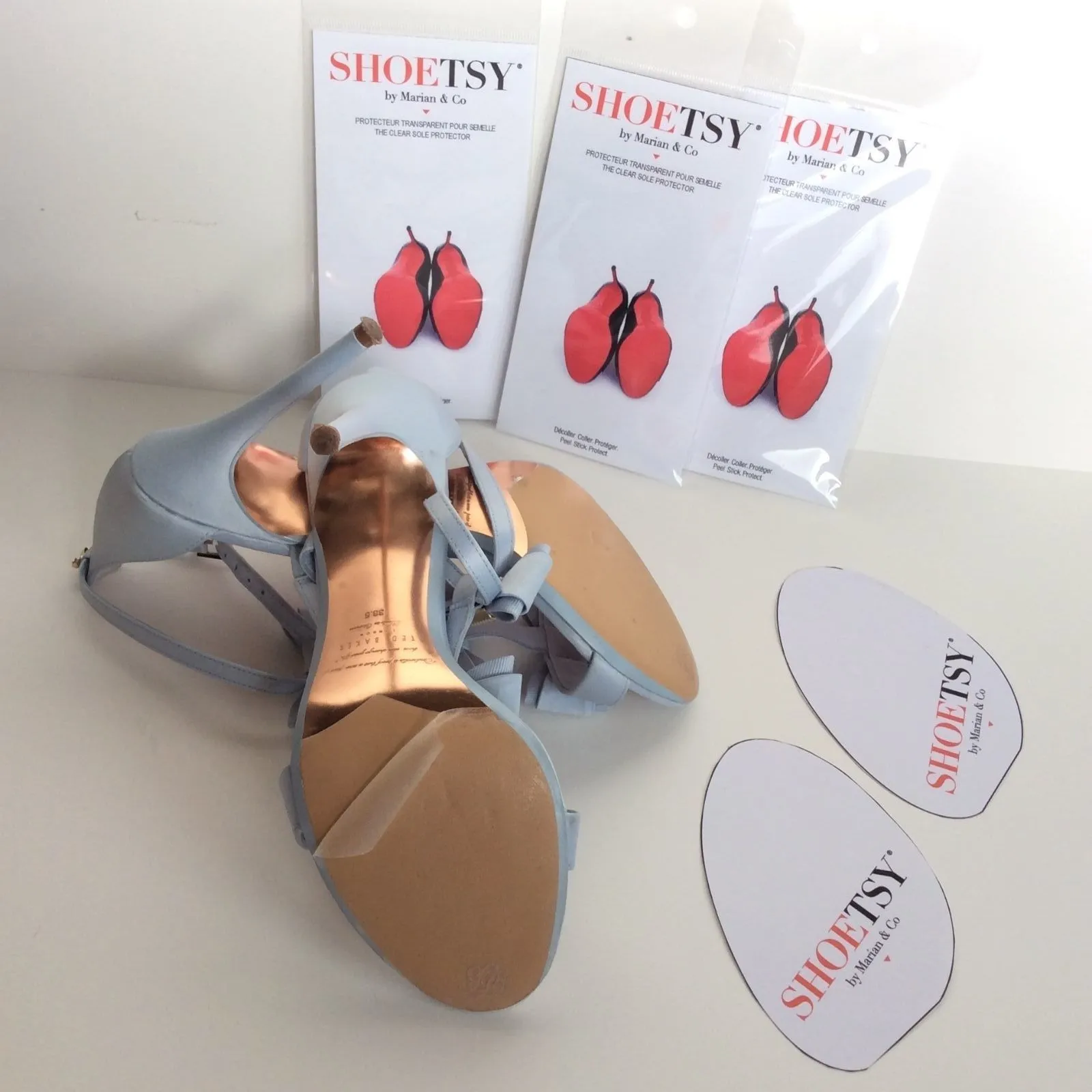 Clear Platform Sole Protector