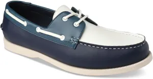 Clubroom Mens Navy Moc Toe Comfort Elliot Round Toe Lace-Up Boat Shoes 8.5 M, Blue