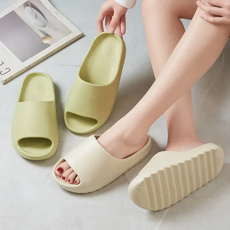 Comfortable Anti-Slip Men's Slippers | Coconut YZY Slide
