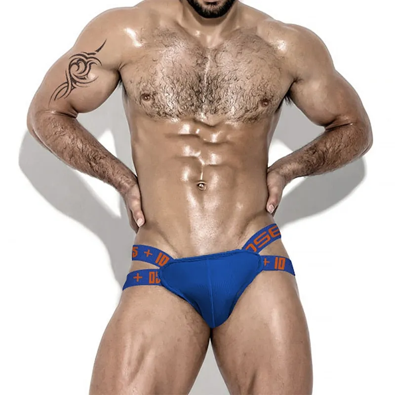 Comfortable Cotton Gay Men Sexy Underwear Thong Men Jockstrap