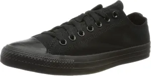 Converse Unisex Chuck Taylor® All Star® Core Ox Monochrome Black Men's 9.5, Women's 11.5 Medium