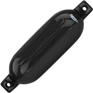 Dockmate UV Protected Tuff Shield Fender - 8-1/2" x 27" Marine-Grade Vinyl Boat Fender with Molded-in Eyelets and Rubber Valve for Easy Inflation - Pre-Inflated for Convenience -