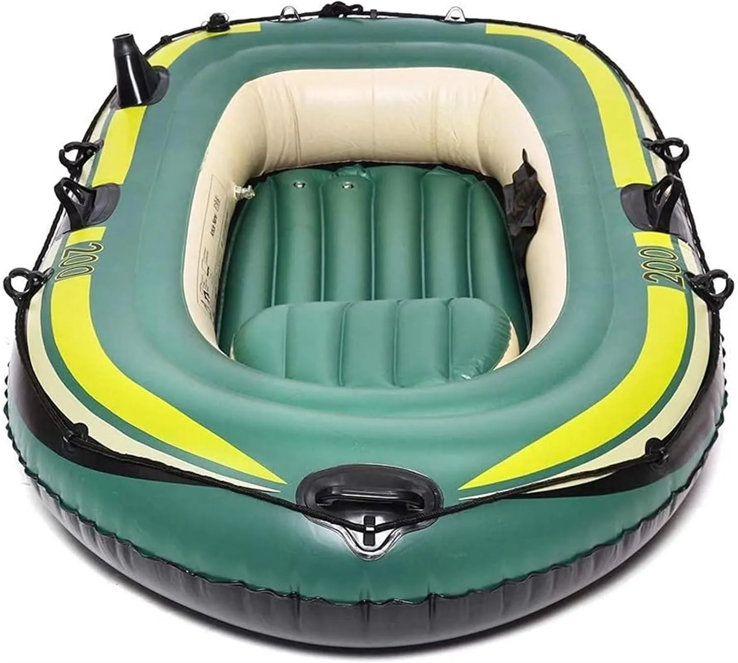 Double Inflatable Kayak Plastic Boat Kayak Fishing Boat Inflatable Boat Rubber Boat Thickened 188X108cm