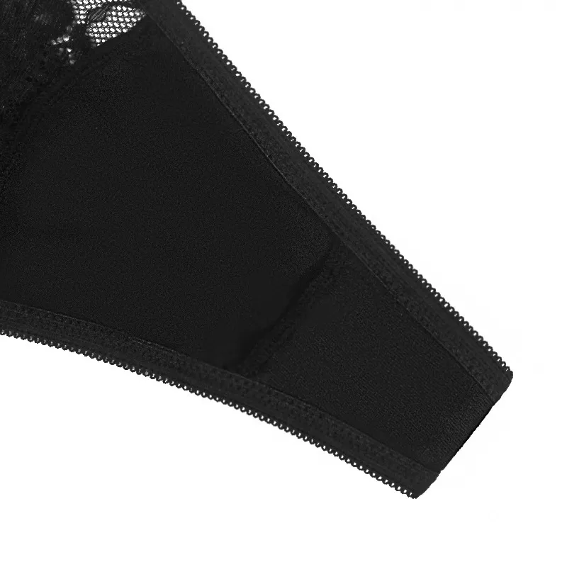 Double Strap Lace Thong Panty