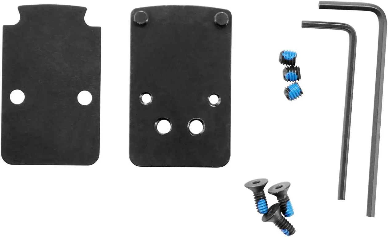 DPP Titanium Mounting kit/Plate/Adapter Compatible with Glock Trijicon RMR/SRO&Holosun 407C/507C/508T