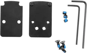 DPP Titanium Mounting kit/Plate/Adapter Compatible with Glock Trijicon RMR/SRO&Holosun 407C/507C/508T