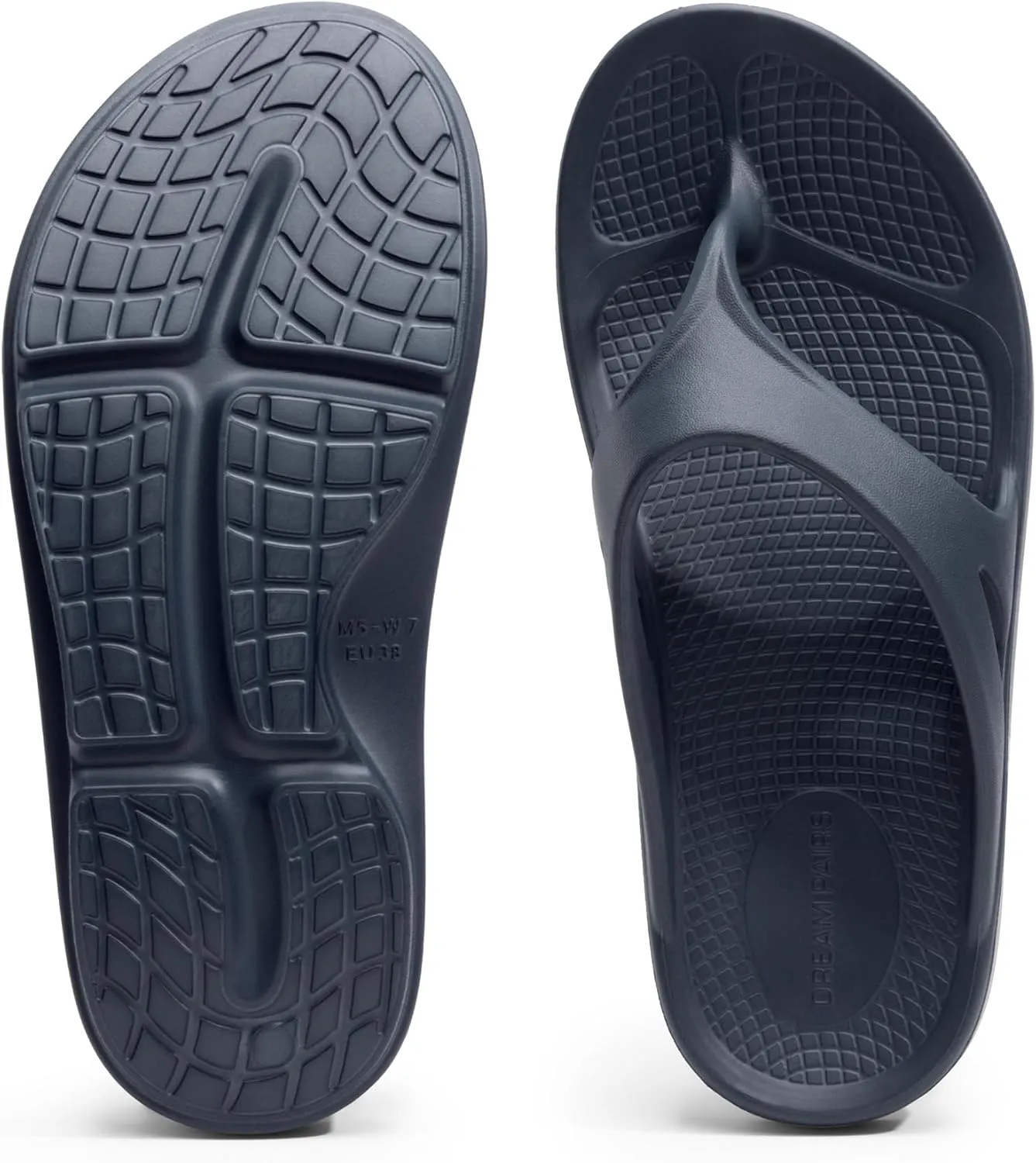 DREAM PAIRS Women's Sandals, Comfortable Arch Support Flip Flops for Summer