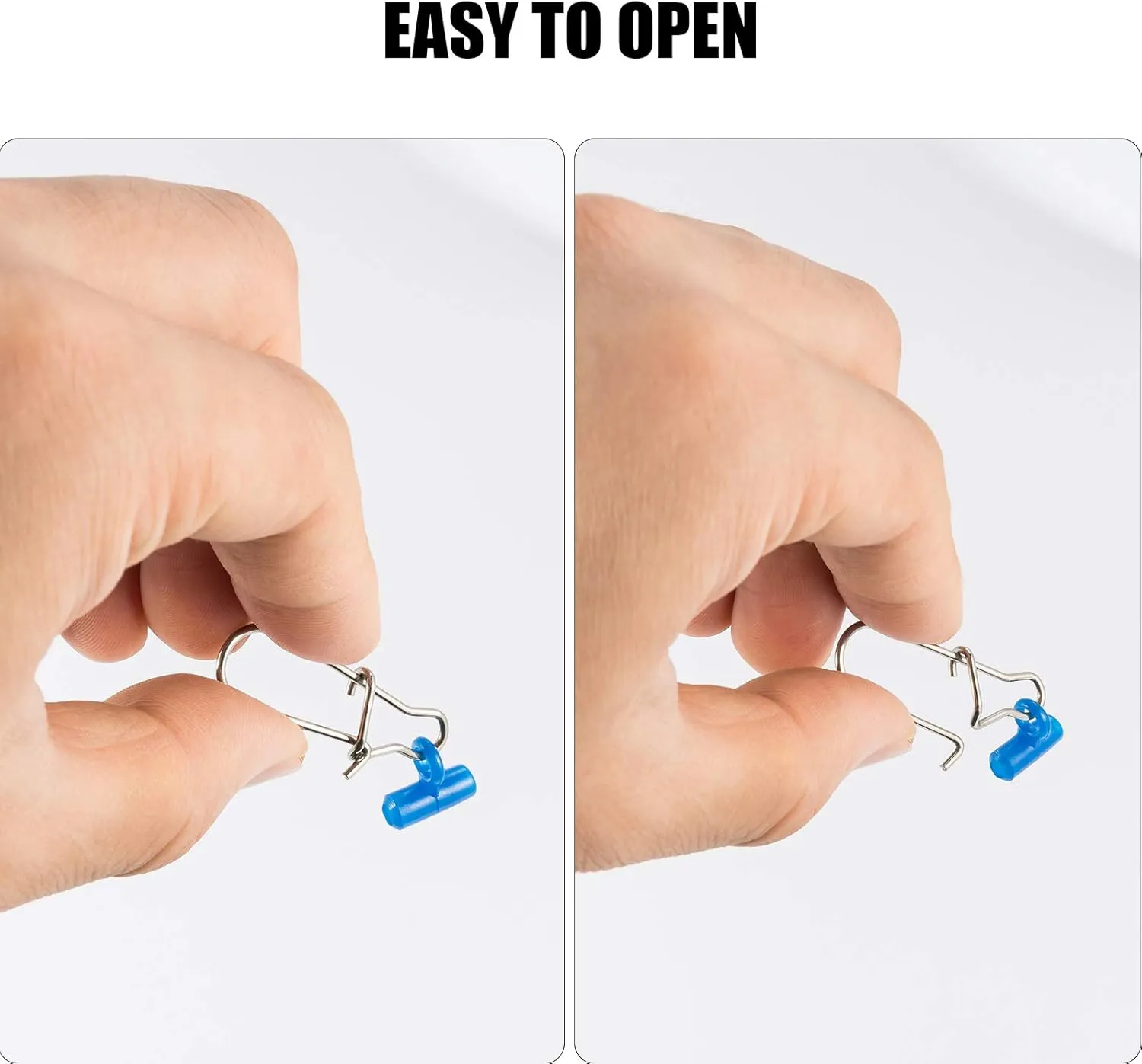 Dr.Fish Sinker Slides for Fishing, Sinker Weight Silder Line Slide Sleeve Swivel Duo Lock Snaps for Saltwater Surf Bottom Fishing Fish Fider Rig Catfish Rig