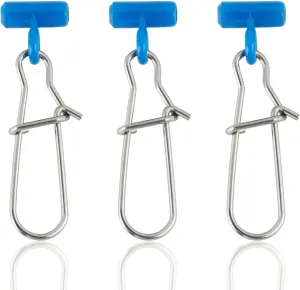 Dr.Fish Sinker Slides for Fishing, Sinker Weight Silder Line Slide Sleeve Swivel Duo Lock Snaps for Saltwater Surf Bottom Fishing Fish Fider Rig Catfish Rig