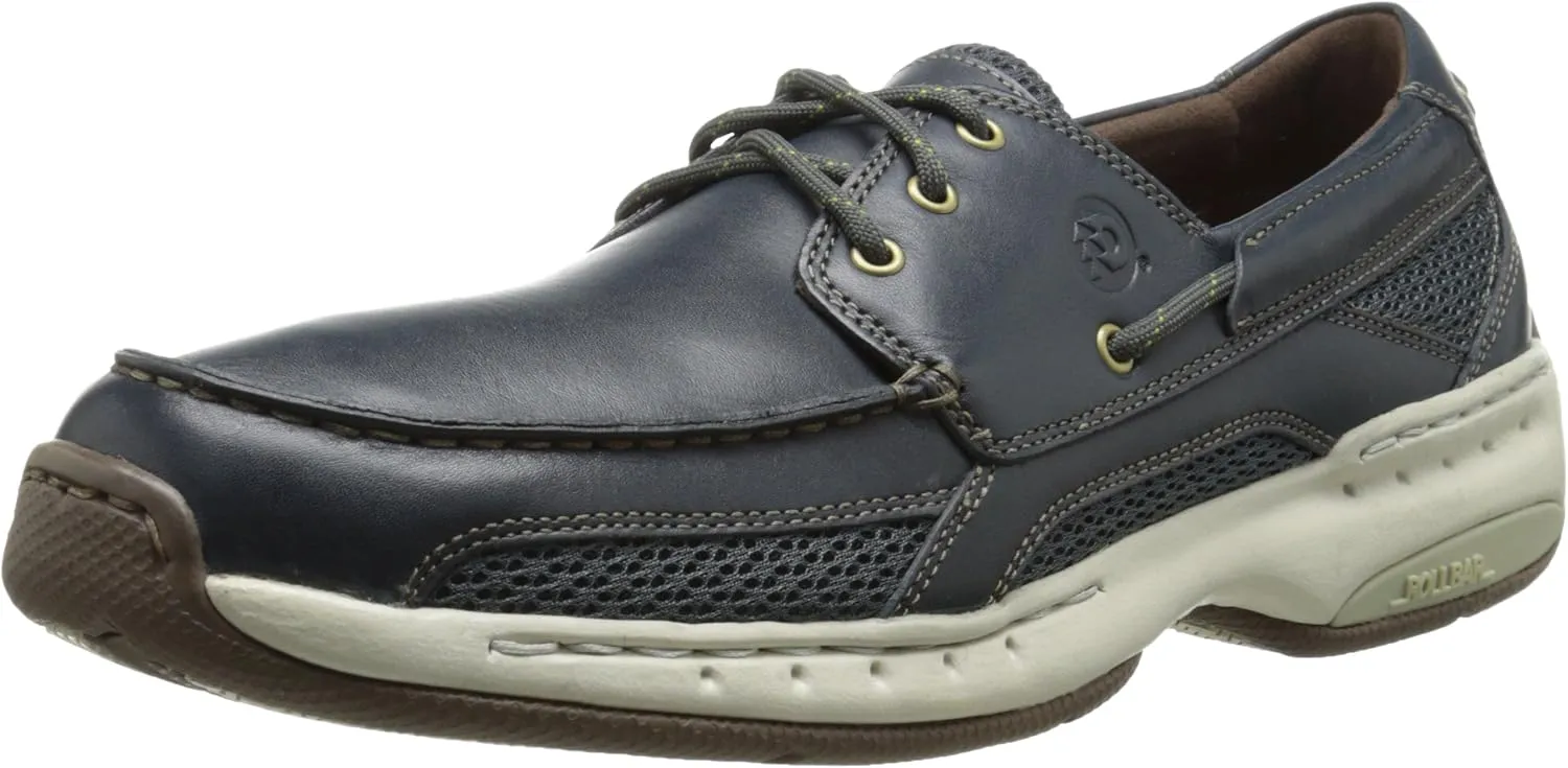 Dunham Men's Captain Boat Shoe,Navy,9.5 B US