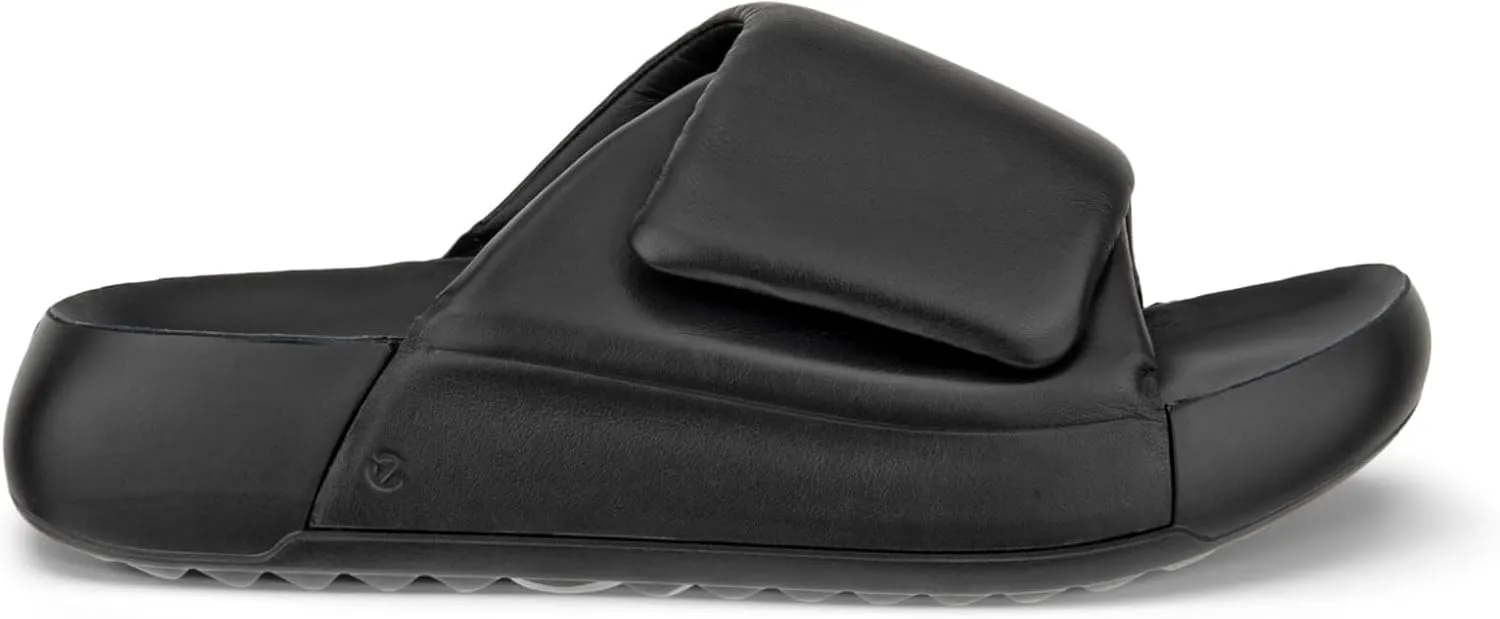 ECCO Women's Cozmo Platform Cross Band Slide Sandal