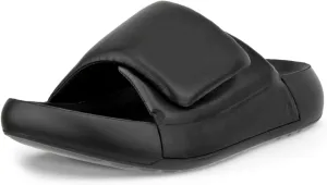 ECCO Women's Cozmo Platform Cross Band Slide Sandal