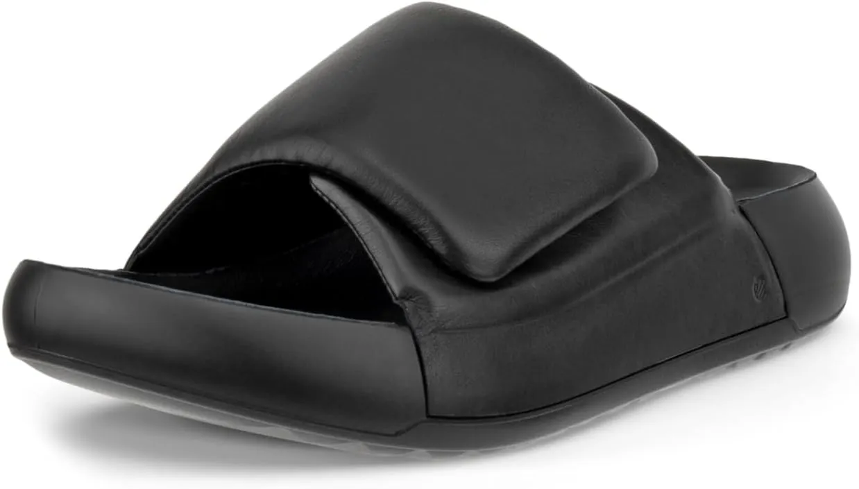 ECCO Women's Cozmo Platform Cross Band Slide Sandal