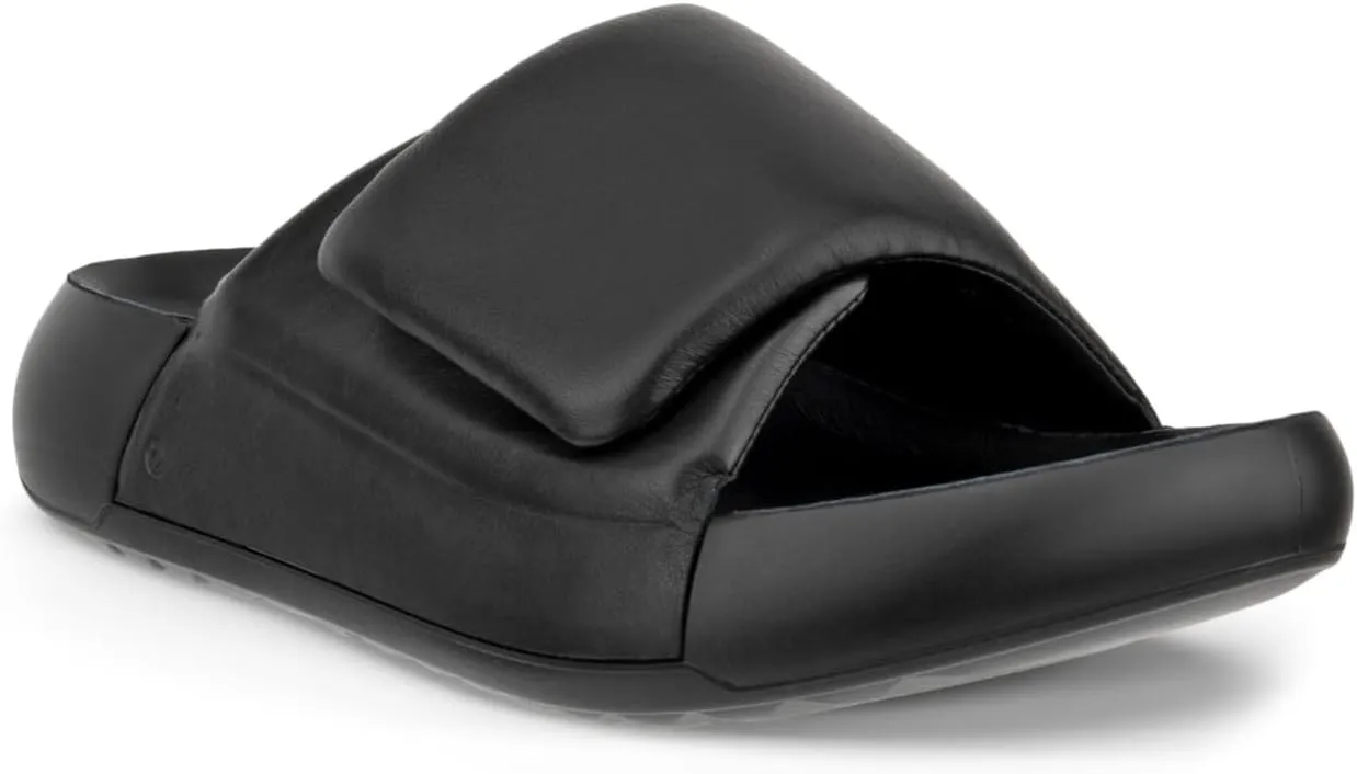 ECCO Women's Cozmo Platform Cross Band Slide Sandal