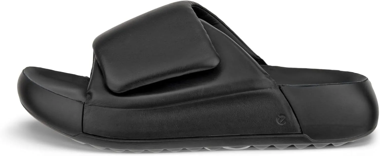 ECCO Women's Cozmo Platform Cross Band Slide Sandal