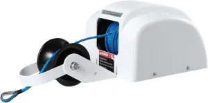 Electric Anchor Winch, 45 LBS Saltwater Boat Electric Windlass Anchor Winch Marine W/Wireless Remote, Heavy Duty Boat Electric Saltwater Boat Trailer Winch for Fishing Boat 12V (US Stock