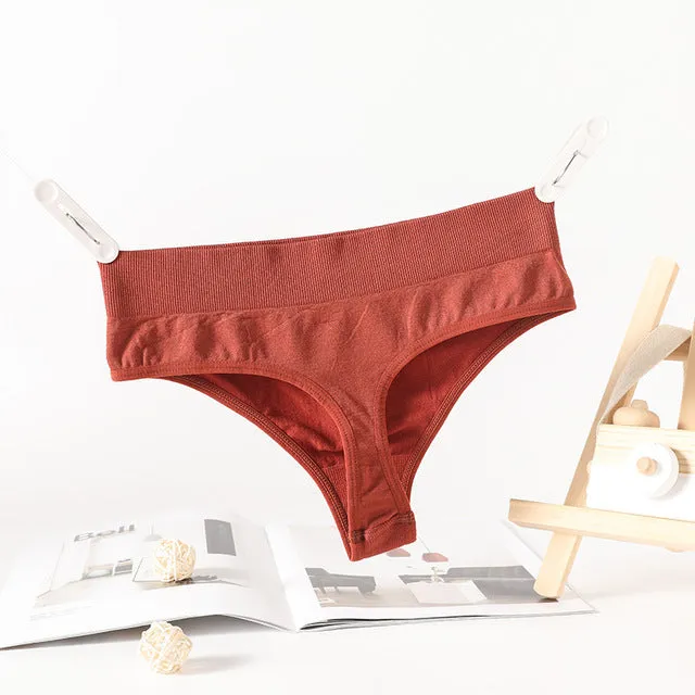 Elegant Lace Thong Lingerie Panties