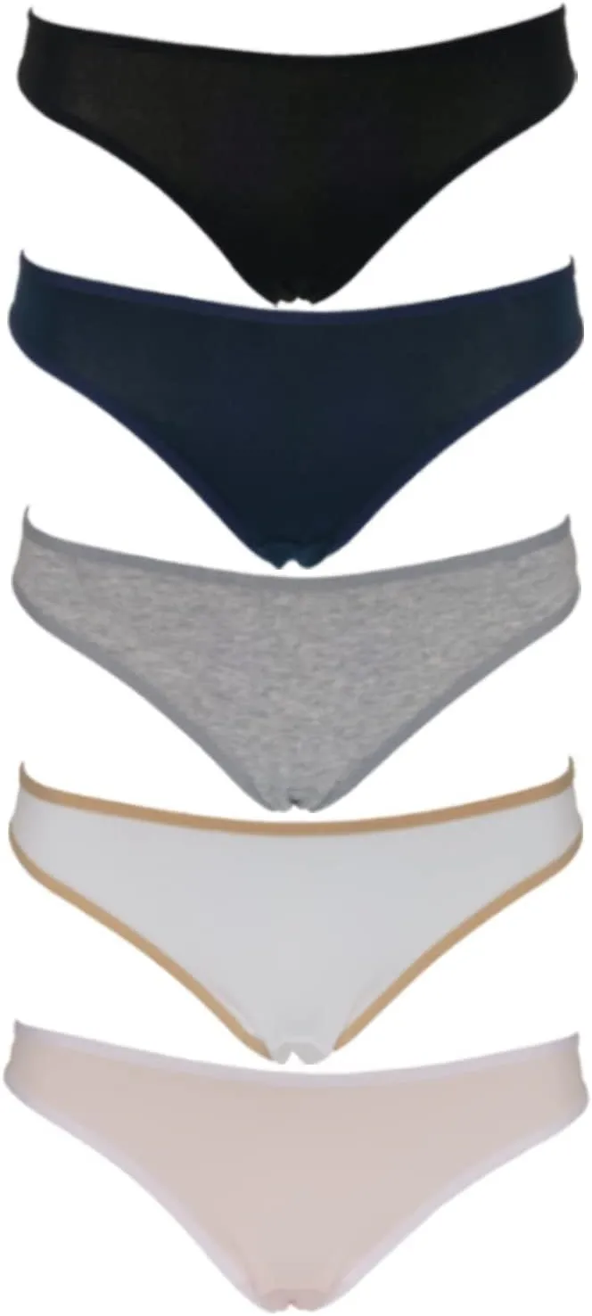 Emprella Cotton Thongs for Women-Ladies Underwear Panties- Women's Thong Pack Breathable