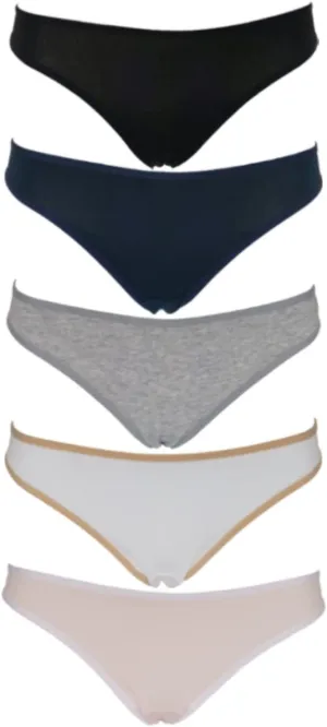 Emprella Cotton Thongs for Women-Ladies Underwear Panties- Women's Thong Pack Breathable