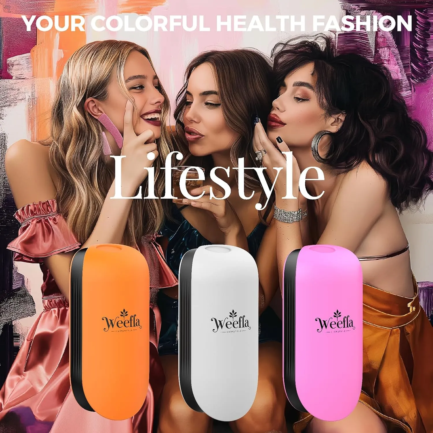 Empty Carry Case for Ammonia Inhalants Smelling Salts Ampules, Single Pill Organizer for Purse, Compact Travel Container for Supplements (2 PCS White)
