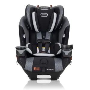 Evenflo EveryFit/All4One 3-in-1 Convertible Car Seat w/Quick Clean Cover (Latitude Gray)