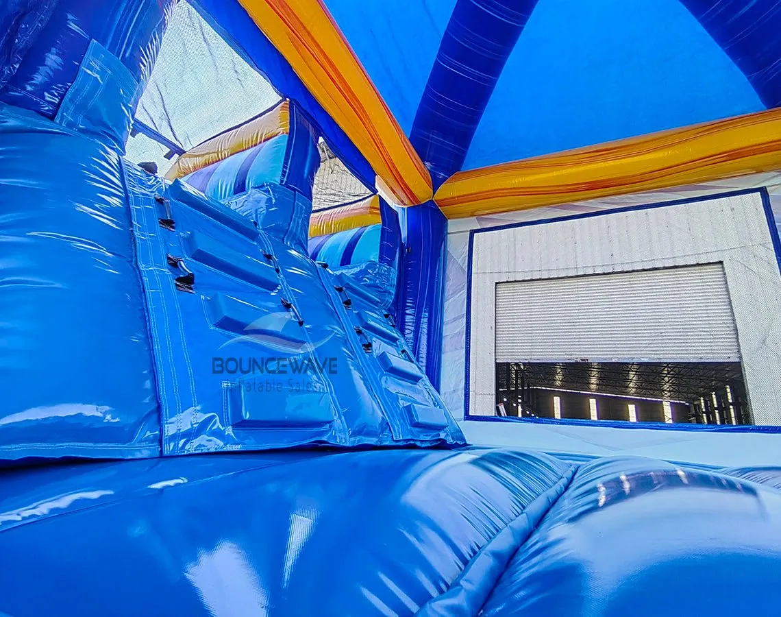 Flashpoint Mega Dome Dual Lane Bounce House with Slide (Wet/Dry)