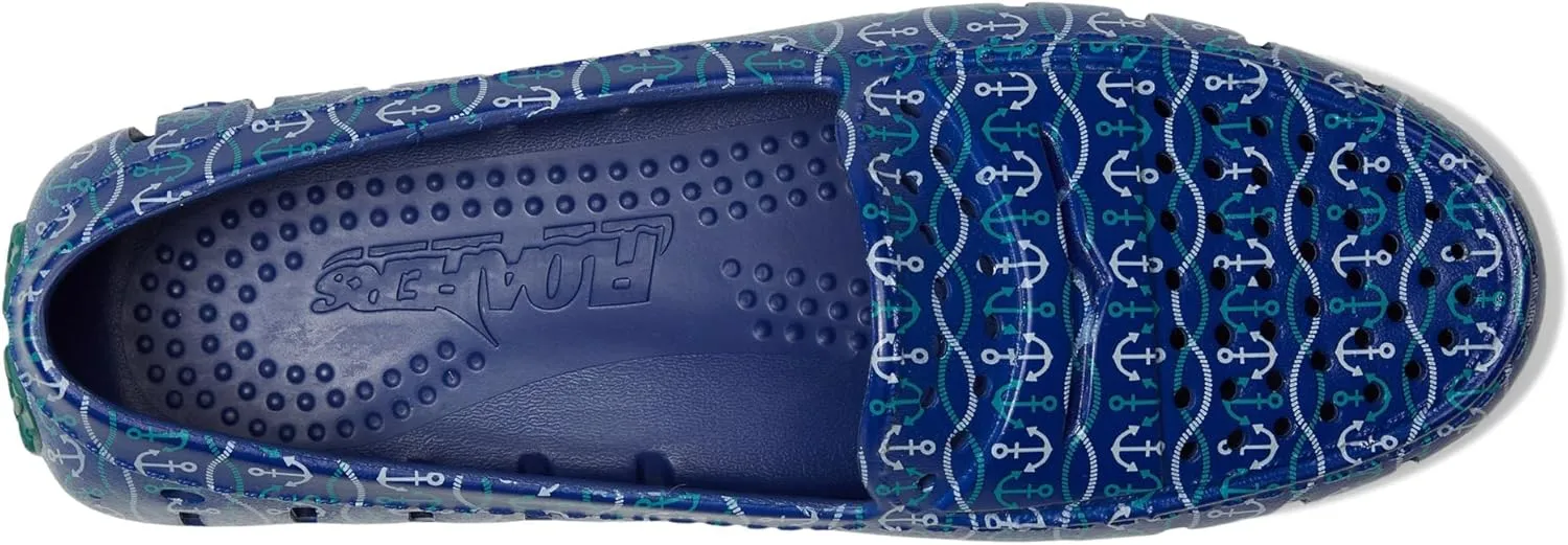 Floafers Women's Posh Driver Print Boat Shoe
