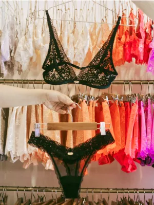 Florence and Thong Set | Ebony
