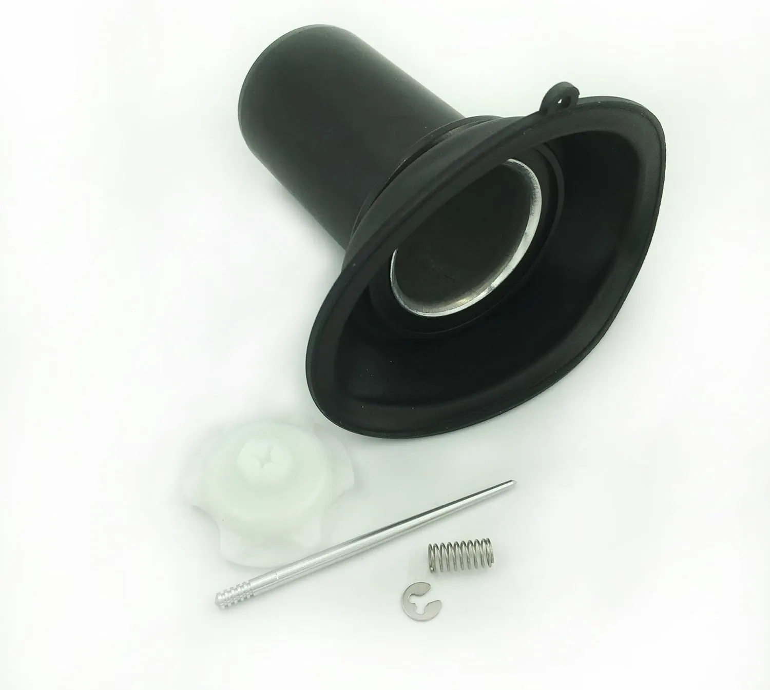 For Honda VT1100 Shadow Aero 1999-2003 2000 2001 2002 One Pack Motorcycle Rubber Carburetor Membrane Bowl, Carb Slide Vacuum Diaphragm Valve Piston Needle Spring Kit Set