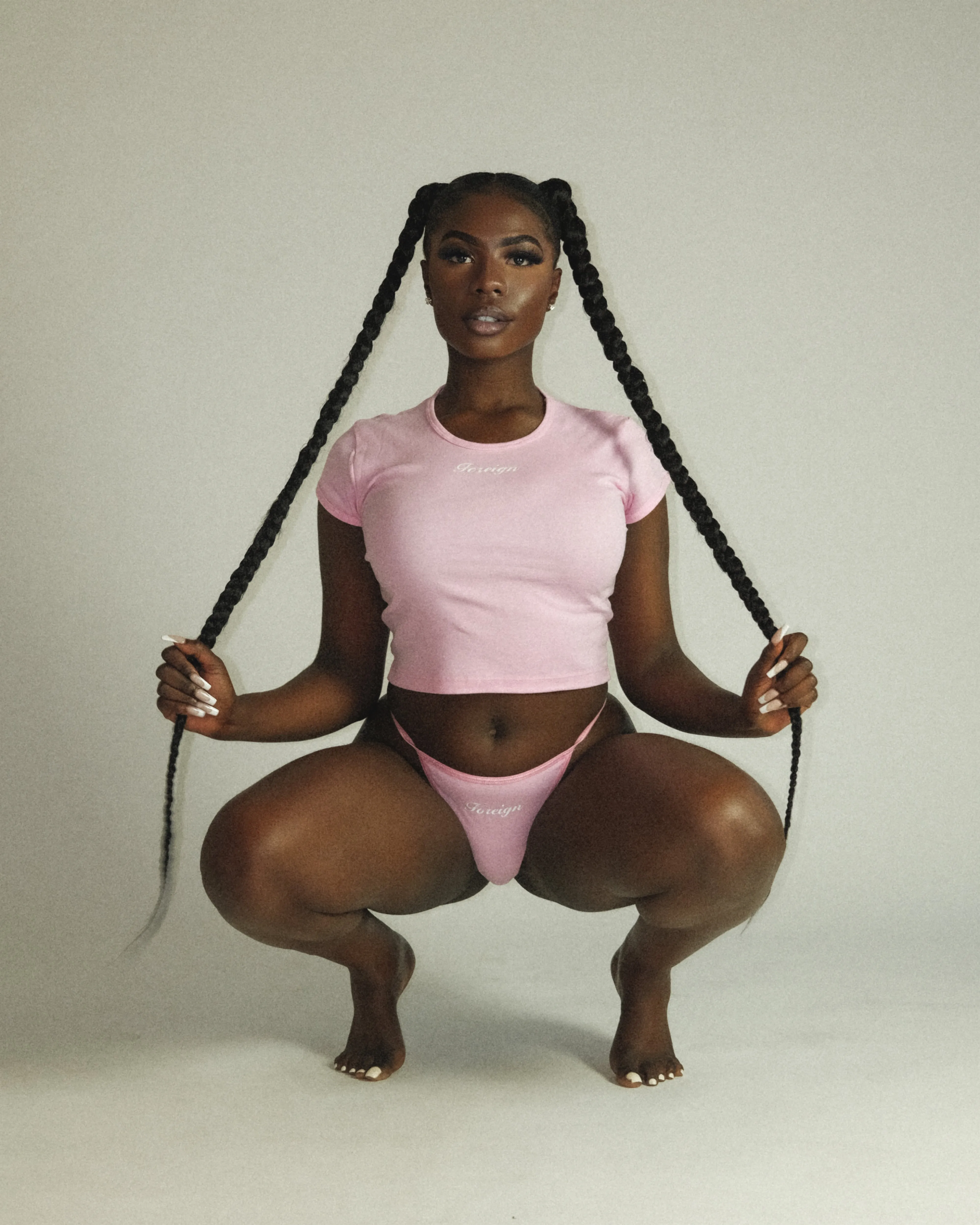 Foreign Thong Baby Pink