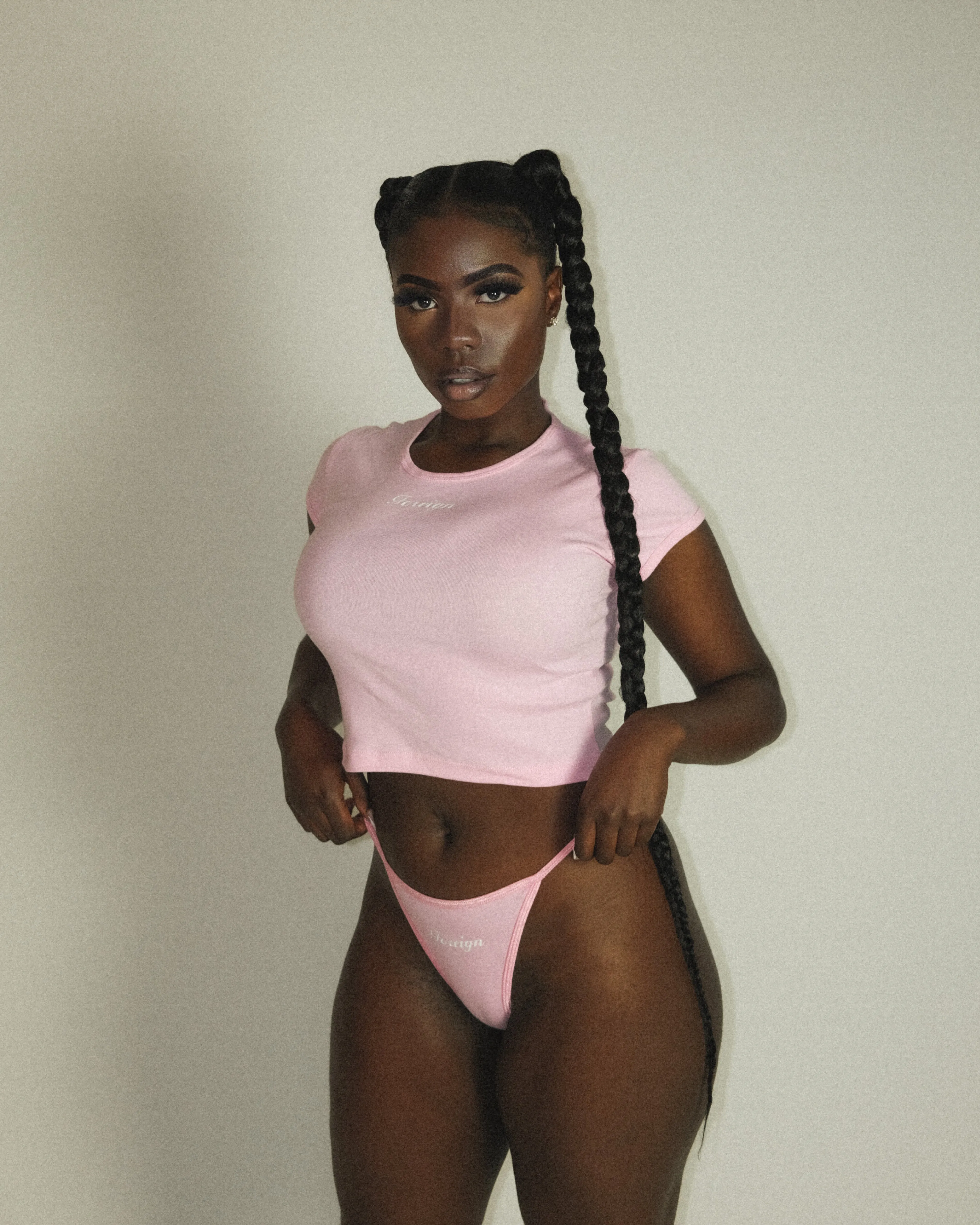 Foreign Thong Baby Pink